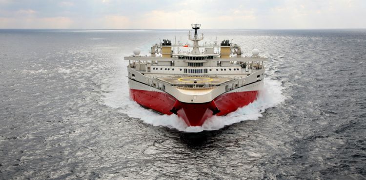 Ramform Tethys vessel; Source: TGS