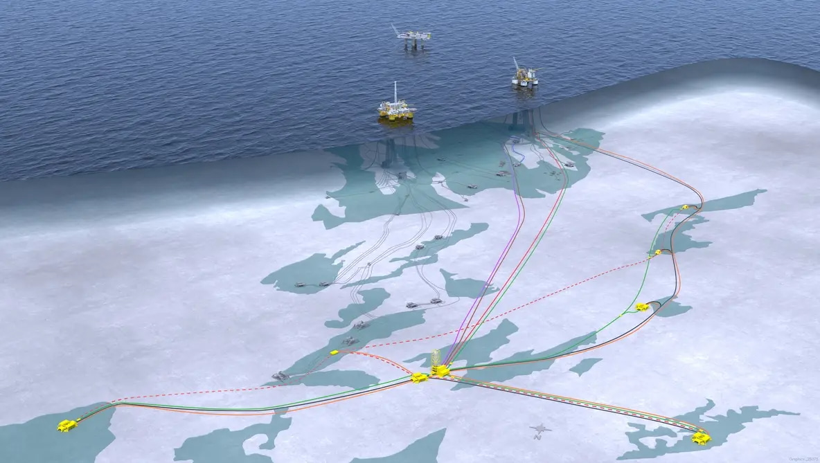 Ringvei Vest concept combines several discoveries in one project; Source: Equinor
