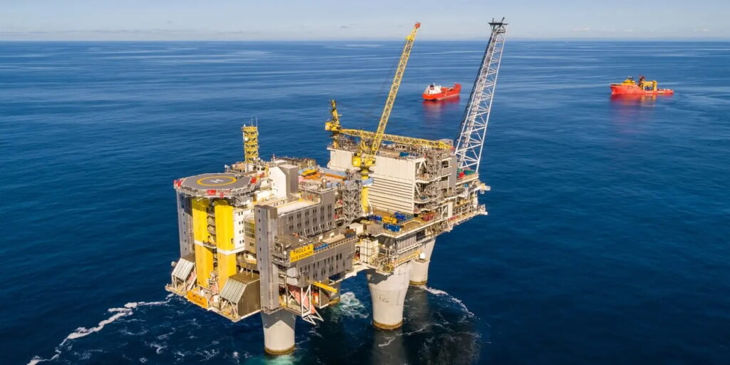 Troll A platform; Source: Jan Arne Wold/Equinor