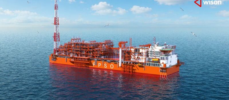 FPSO for Eni's African offshore oil and gas project; Source: Wison New Energies
