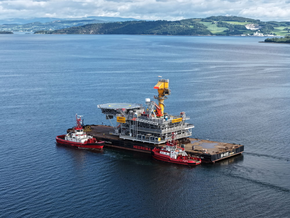 Hugin B sail-away; Source: Aker BP