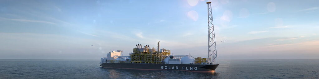FLNG MKII design with 3.5 mtpa; Source: Golar LNG