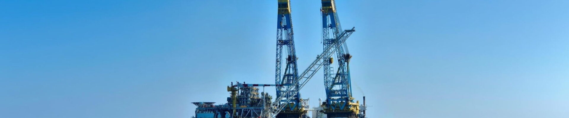 Neptun Deep gas project's platform; Source: OMV Petrom