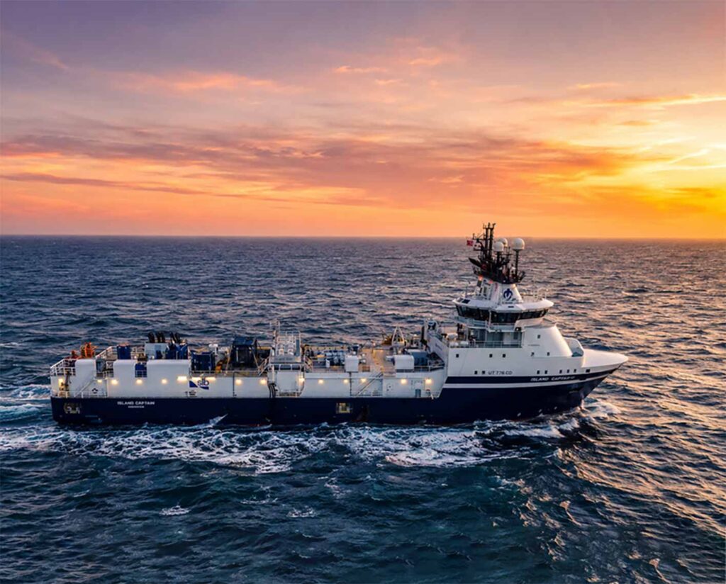 MV Island Captain; Source: SLB