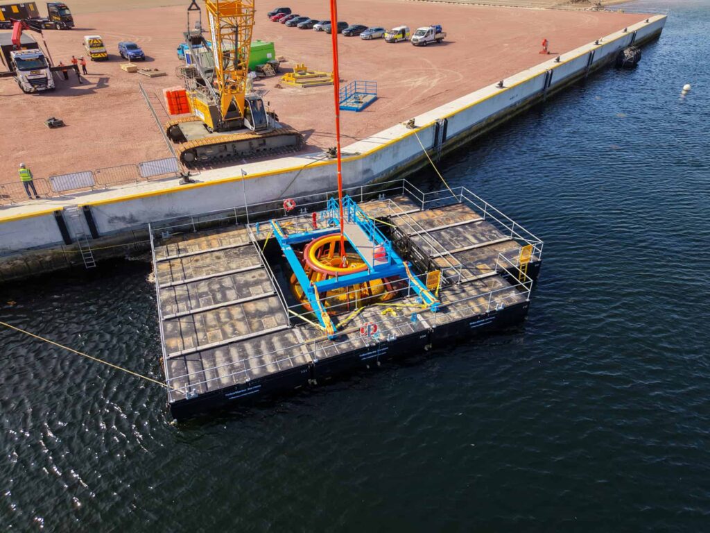 Encomara’s Squid connection system at Ardersier Port