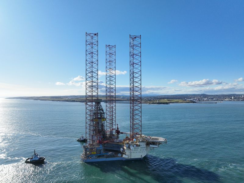 Noble Intrepid jack-up rig; Source: Noble