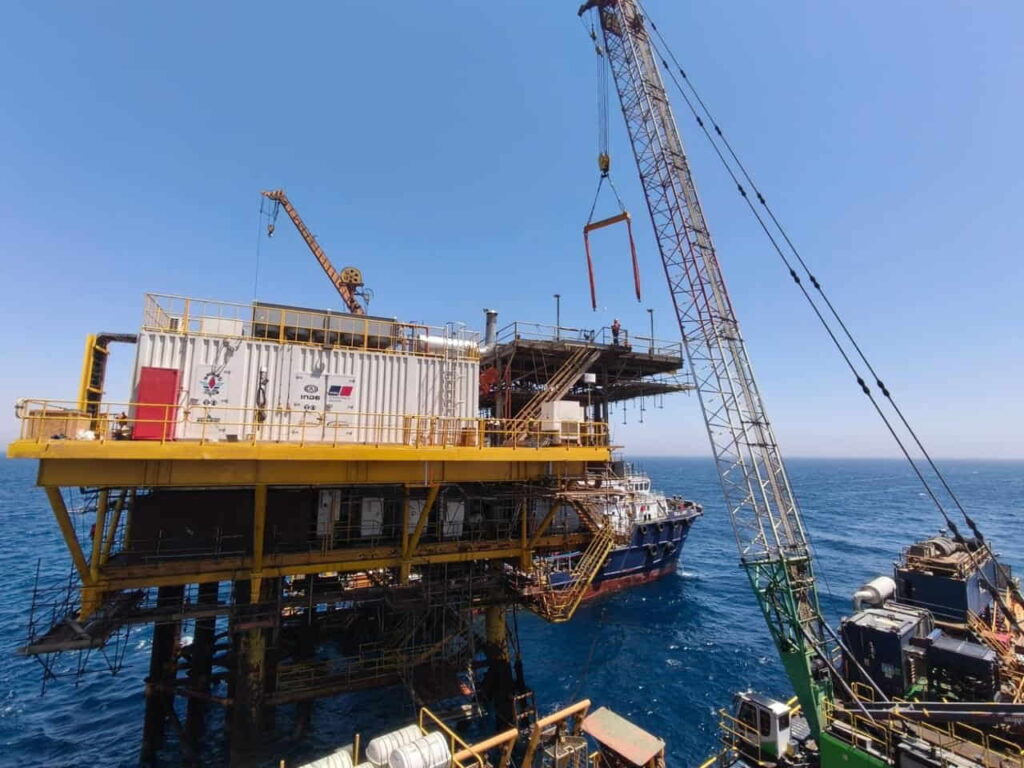Petroleum Marine Services (PMS) has wrapped up the Zaafarana offshore field development project in the Gulf of Suez; Source: PMS