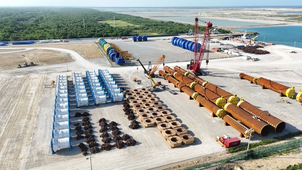 Trion equipment arrives in Mexico ahead of offshore installation; Source: SBM Offshore