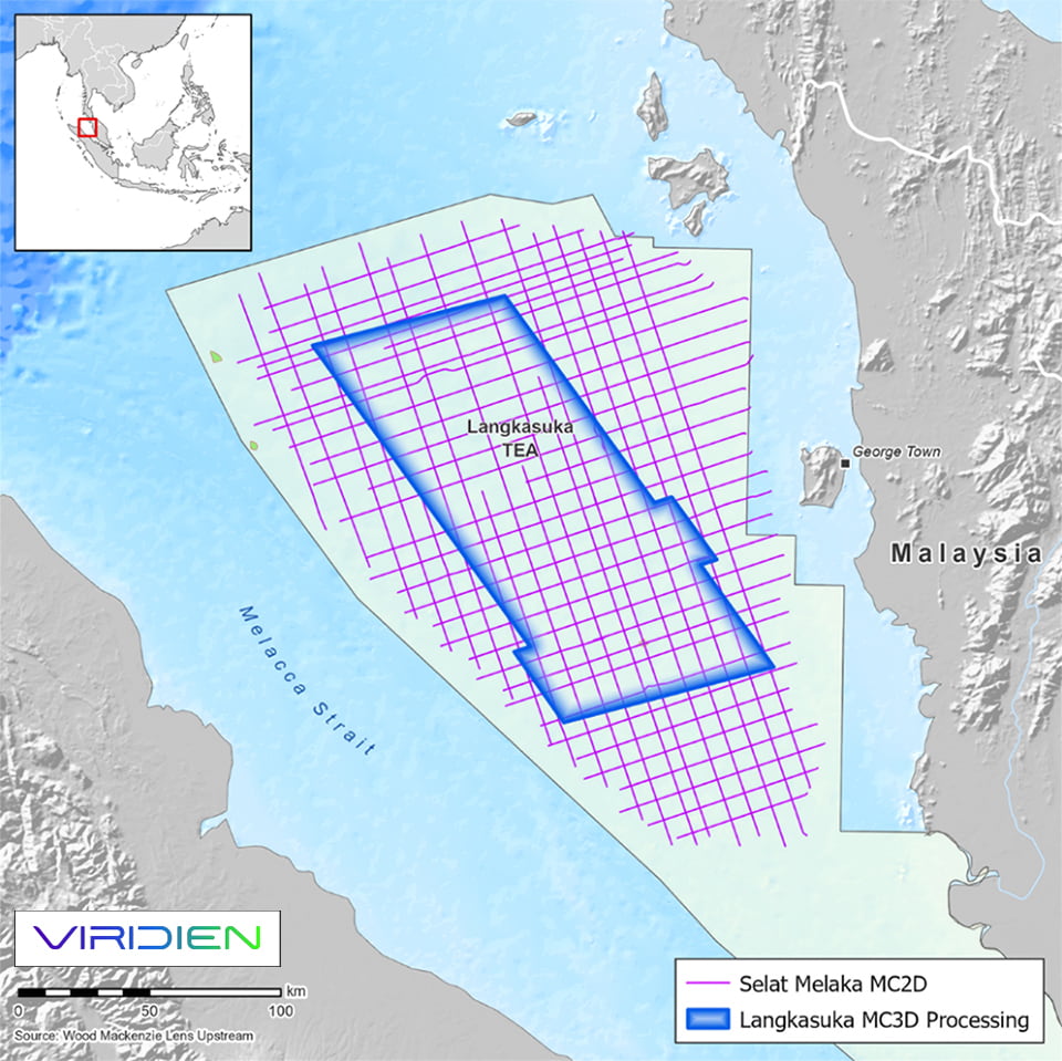 Map showing location of the Langkasuka MC3D hybrid survey; Courtesy of Viridien Earth Data
