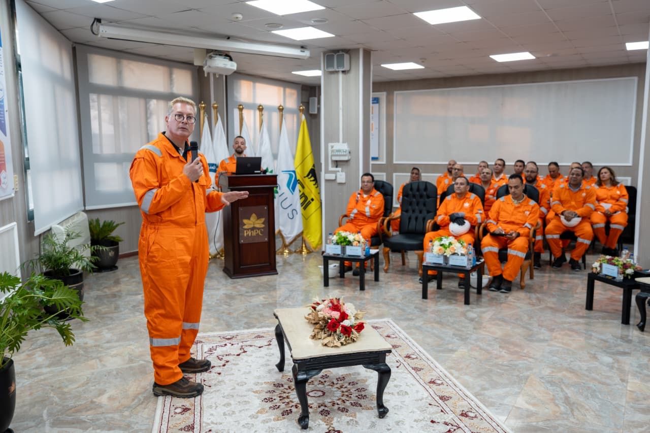 Karim Badawi, Egypt's Minister of Petroleum and Mineral Resources, visited the production site of Pharaonic Petroleum Company (PhPC) in Port Said Governorate; Source: Egypt’s Ministry of Petroleum and Mineral Resources