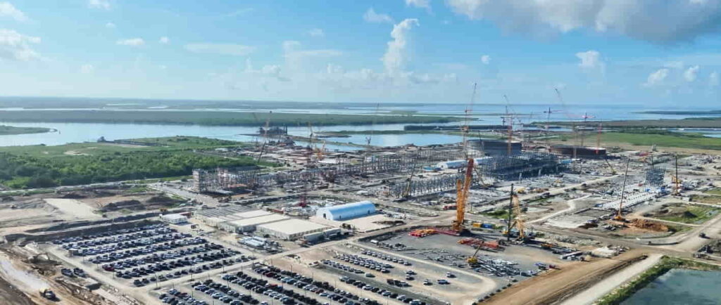 Louisiana LNG project; Source: Woodside