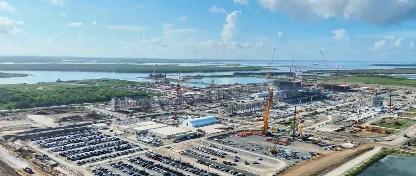 Louisiana LNG project; Source: Woodside