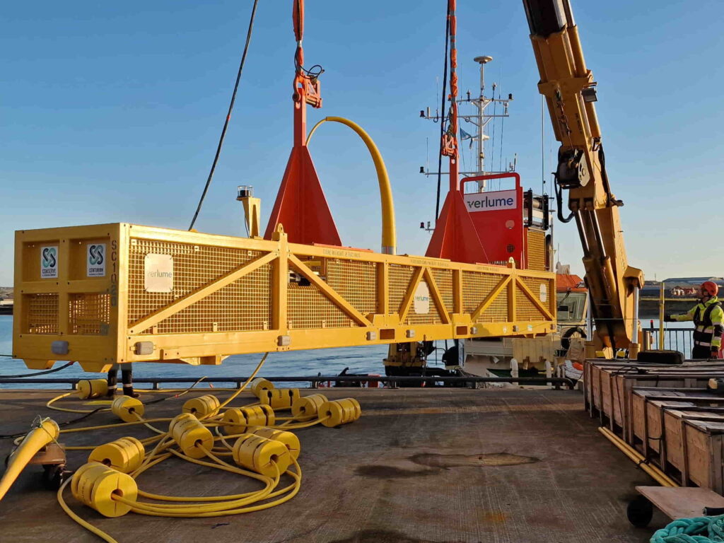 Verlume Halo Subsea Battery Technology; Courtesy of Verlume